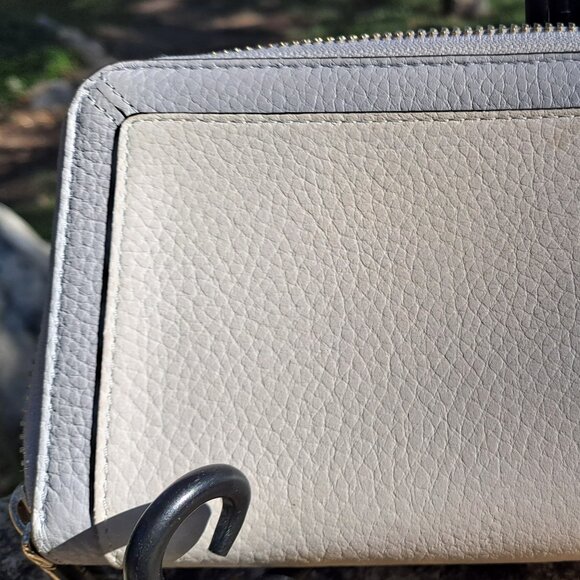 Kate Spade color block Gray Leather Wallet (NWT) - Picture 2 of 6